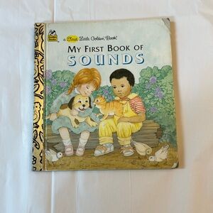 🎁5/10.00🎁 A First Little Golden Book , My First Book of Sounds ,no writing etc